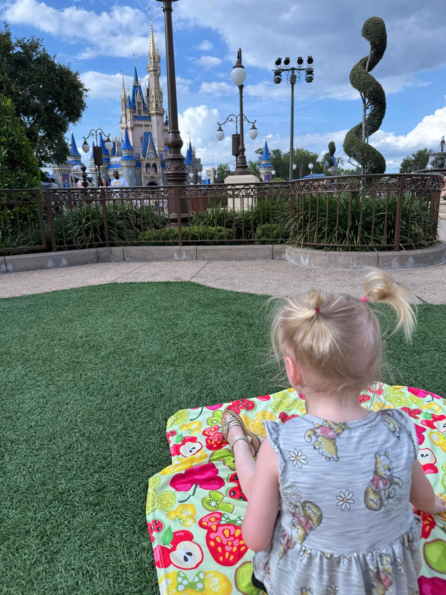 Summer Snacks Swaddle Blanket