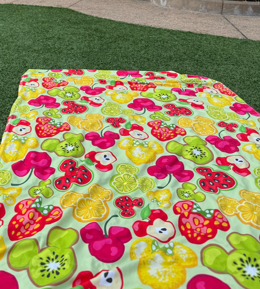 Summer Snacks Swaddle Blanket