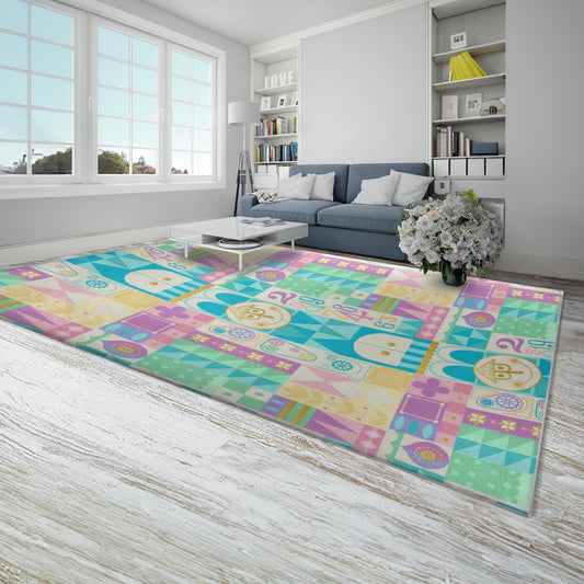 It's a Small World Rug, Area Rug