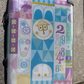 Teal Iconic Animals of It's a Small World Suitcase Carry On Luggage