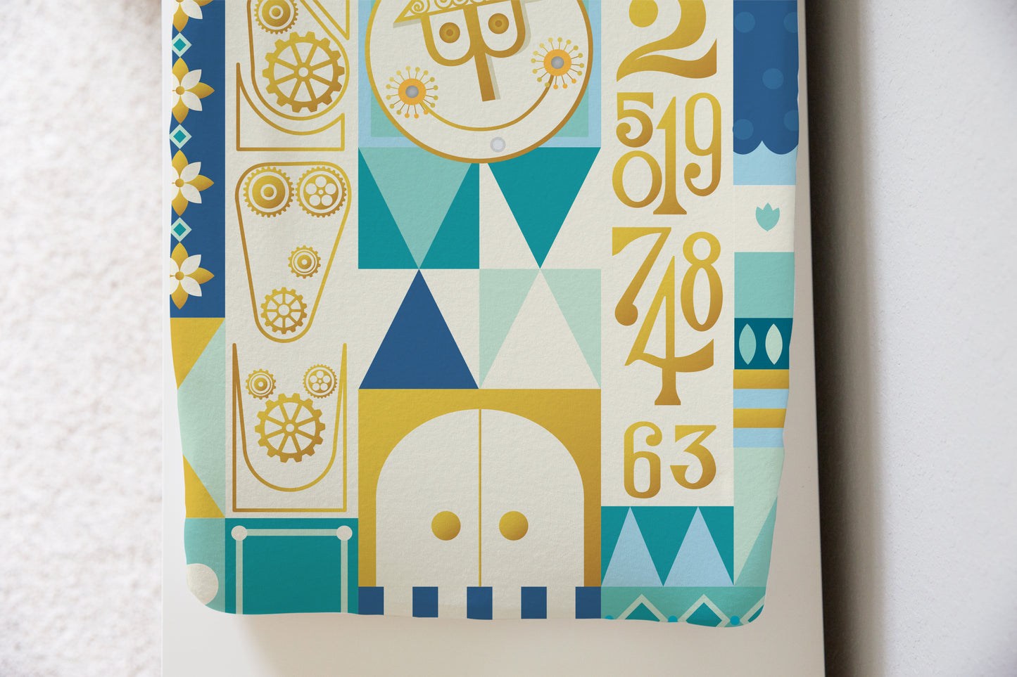 It's a Small World Changing Pad Cover