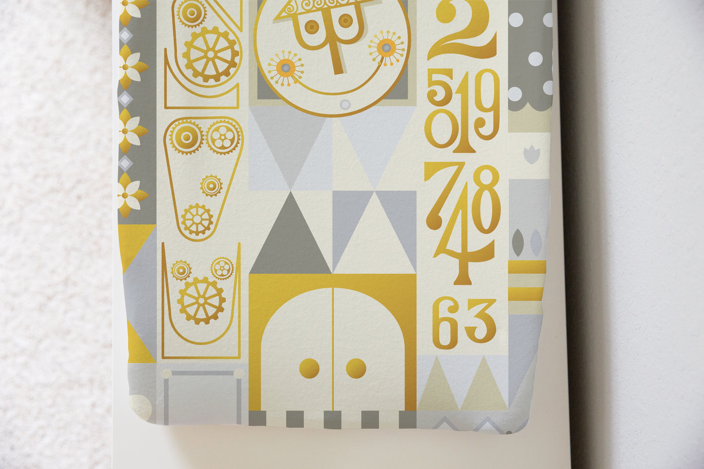 It's a Small World Changing Pad Cover