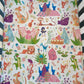 It's a Small World Animal Crib Sheet