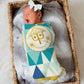 Blue It's a Small World Swaddle Blanket