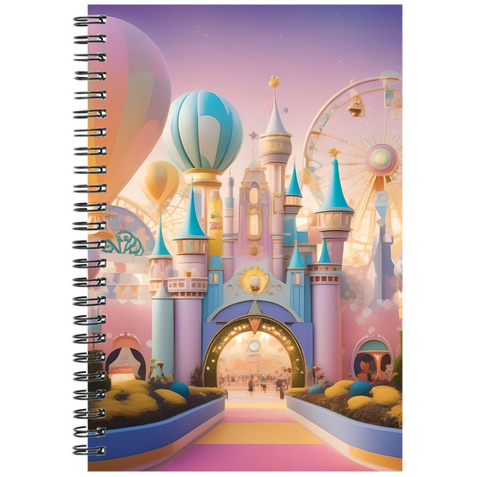 Cinderella Castle Magical Fantasyland Notebook Journal